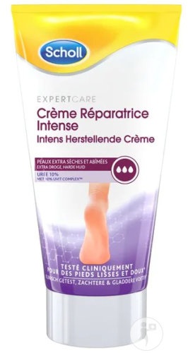 Scholl Expert Care Cremă Reparatoare Intensă Pentru Piele Extra Uscată Și Deteriorată Tub 150ml