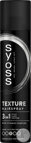 Syoss Spray De Păr Textură 300ml