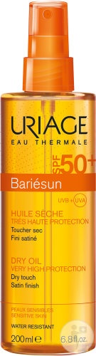 Uriage Bariésun Ulei Uscat Cu Protecție Solară SPF50+ Păr/Corp 200ml
