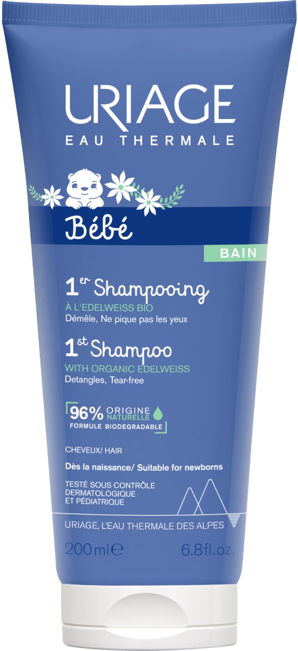 Uriage Bébé 1st Șampon Fără Săpun Extra-Delicat 200ml