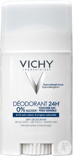 Vichy Deodorant 24h Textură Uscată Stick 40ml