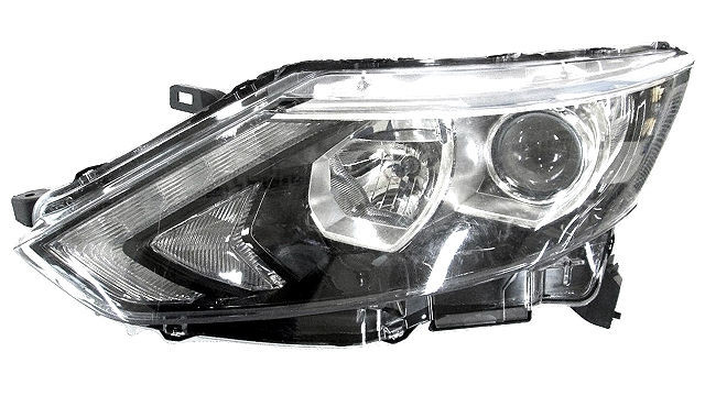 Peça - Farol Esquerdo Led H11+H7 Nissan Qashqai 14-