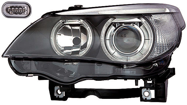 Peça - Farol Direito Bmw E60 03-07 Xenon