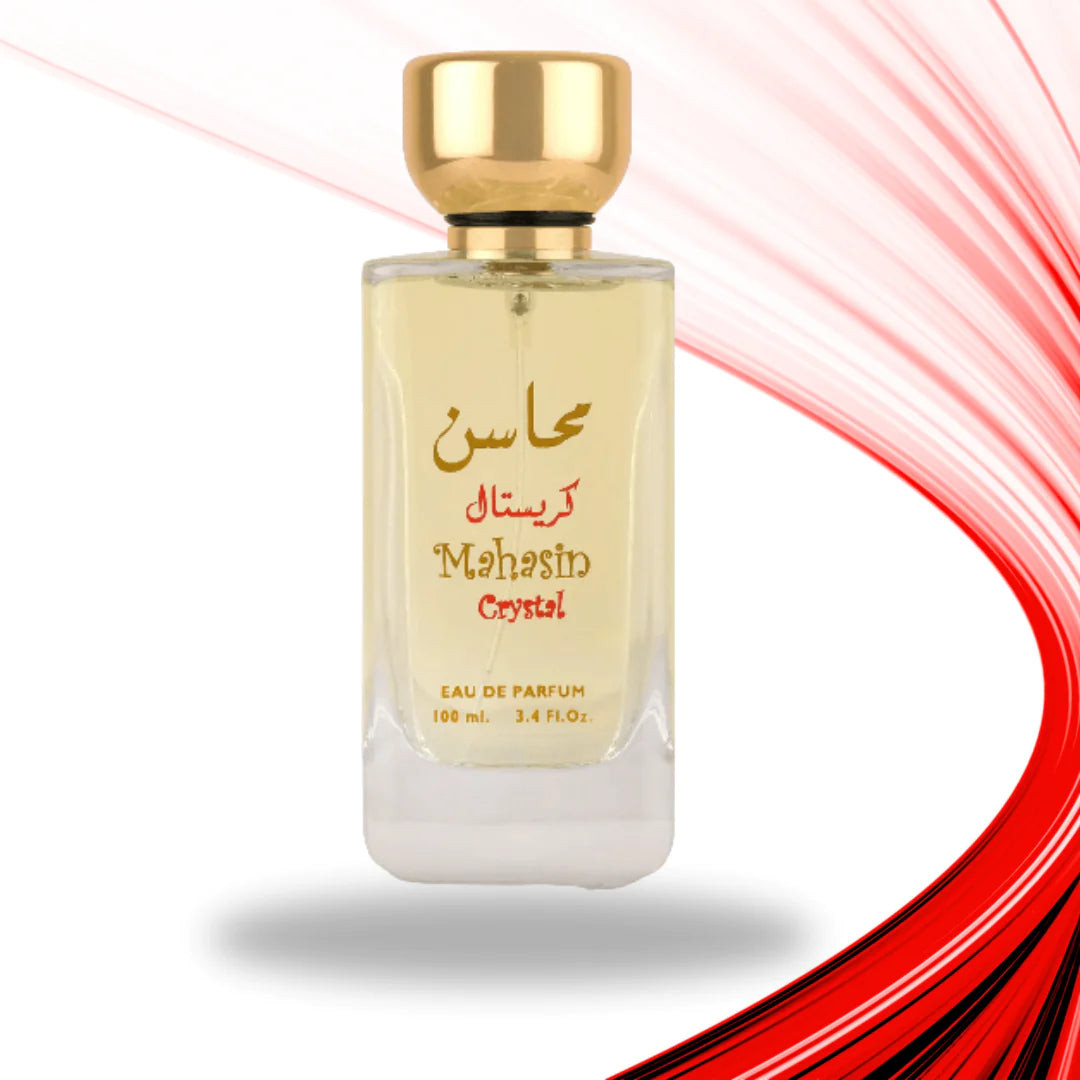 Parfum arabesc Lattafa Mahasin Crystal, apa de parfum 100 ml, femei