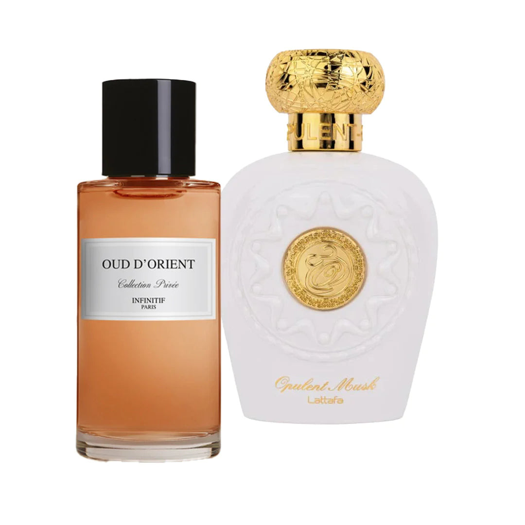 Pachet 2 parfumuri Opulent Musk 100 ml si Oud D\'Orient 50 ml