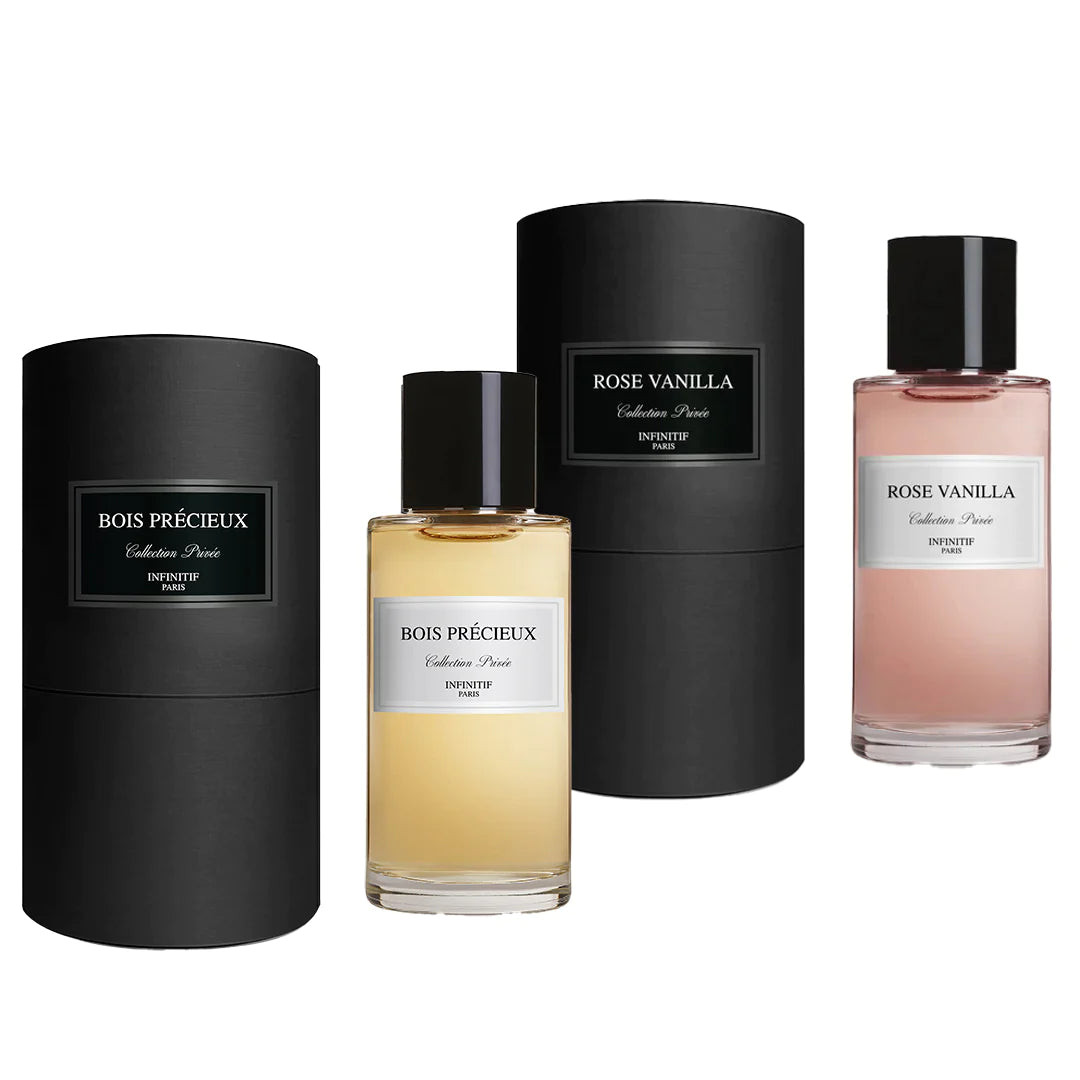 Pachet 2 parfumuri, Rose Vanilla 50 ml si Bois Precieux 50 ml