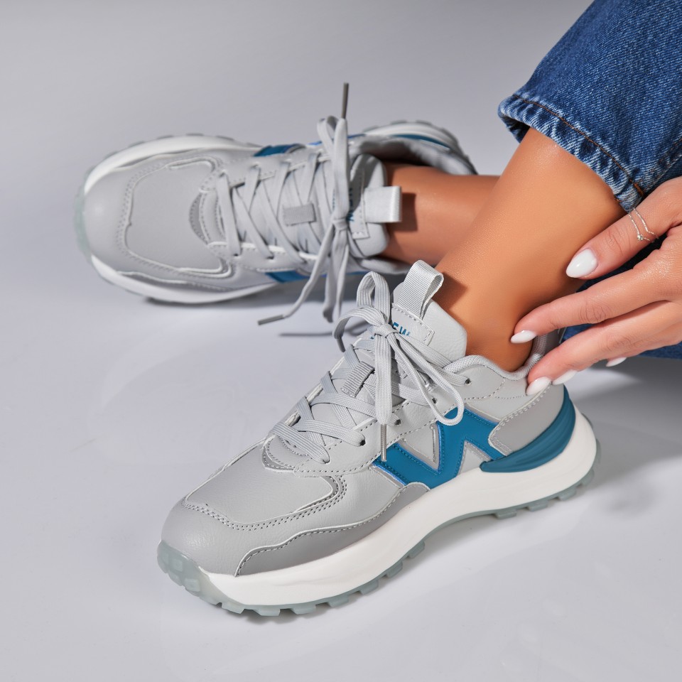 Poze Adidași damă Gri din Piele Ecologica Dayra2