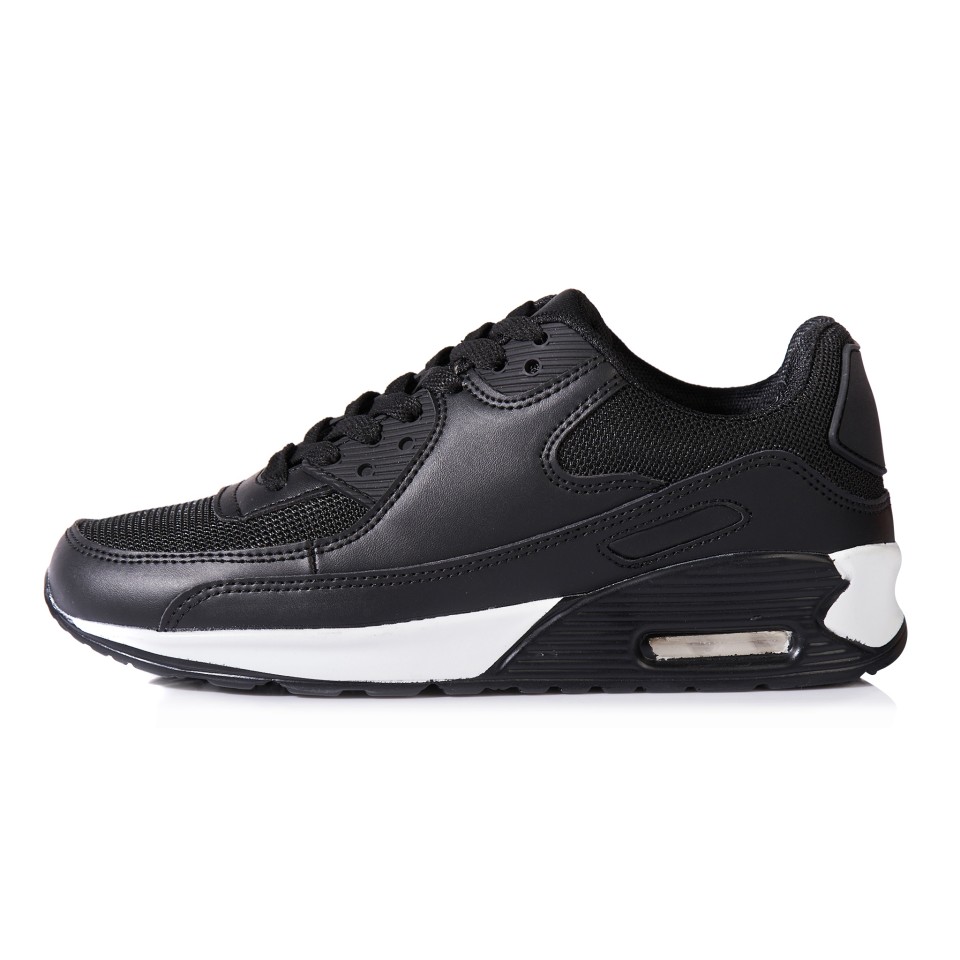 Poze Adidași damă Negri din Piele Ecologica Naveen