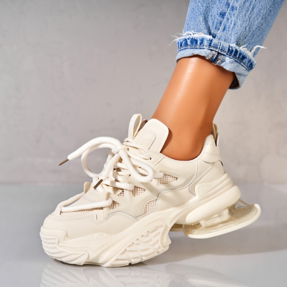 Poze Adidași damă Piele Ecologica Bej Tayley