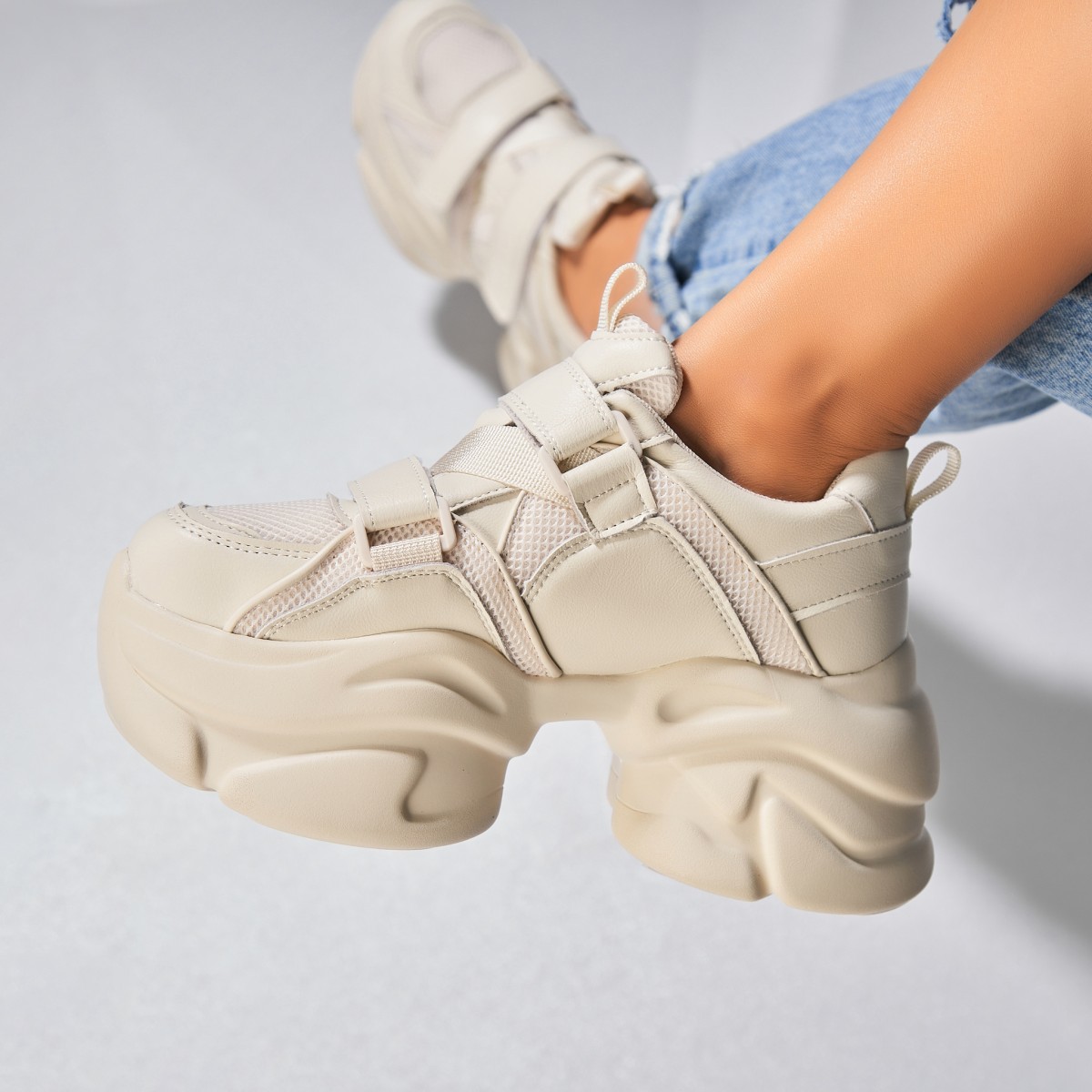 Poze Adidași damă Piele Ecologica Crem Asaya