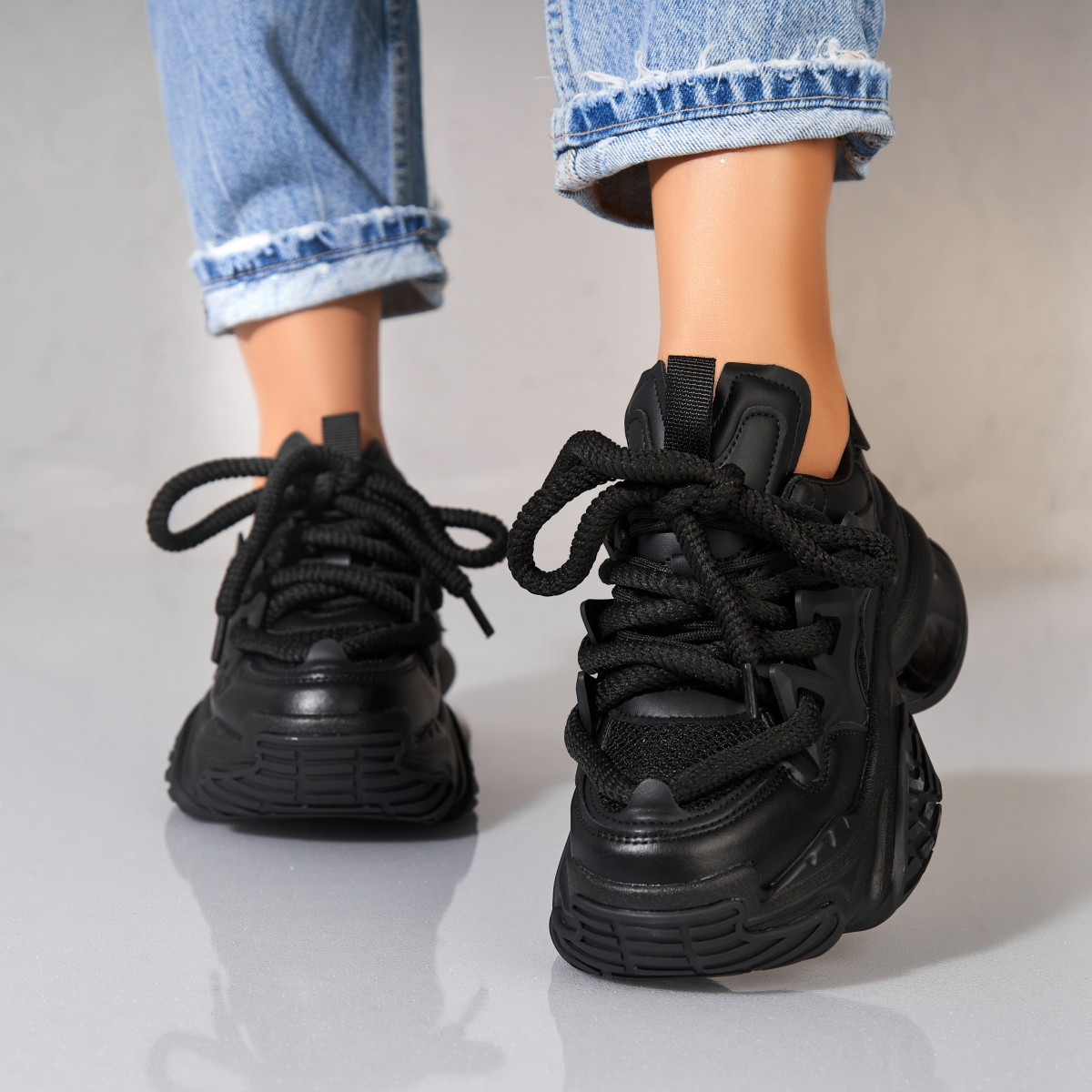 Poze Adidași damă Piele Ecologica Negru Tayley