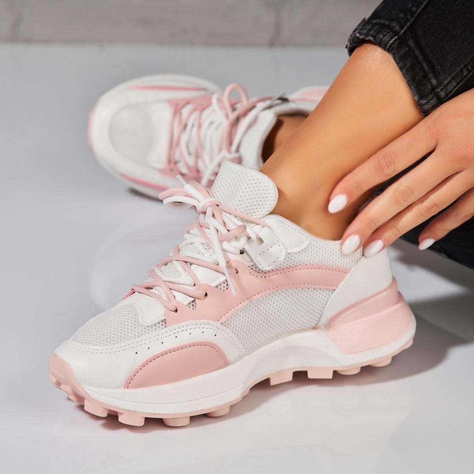 Poze Adidași damă Roz din Piele Ecologica Arale