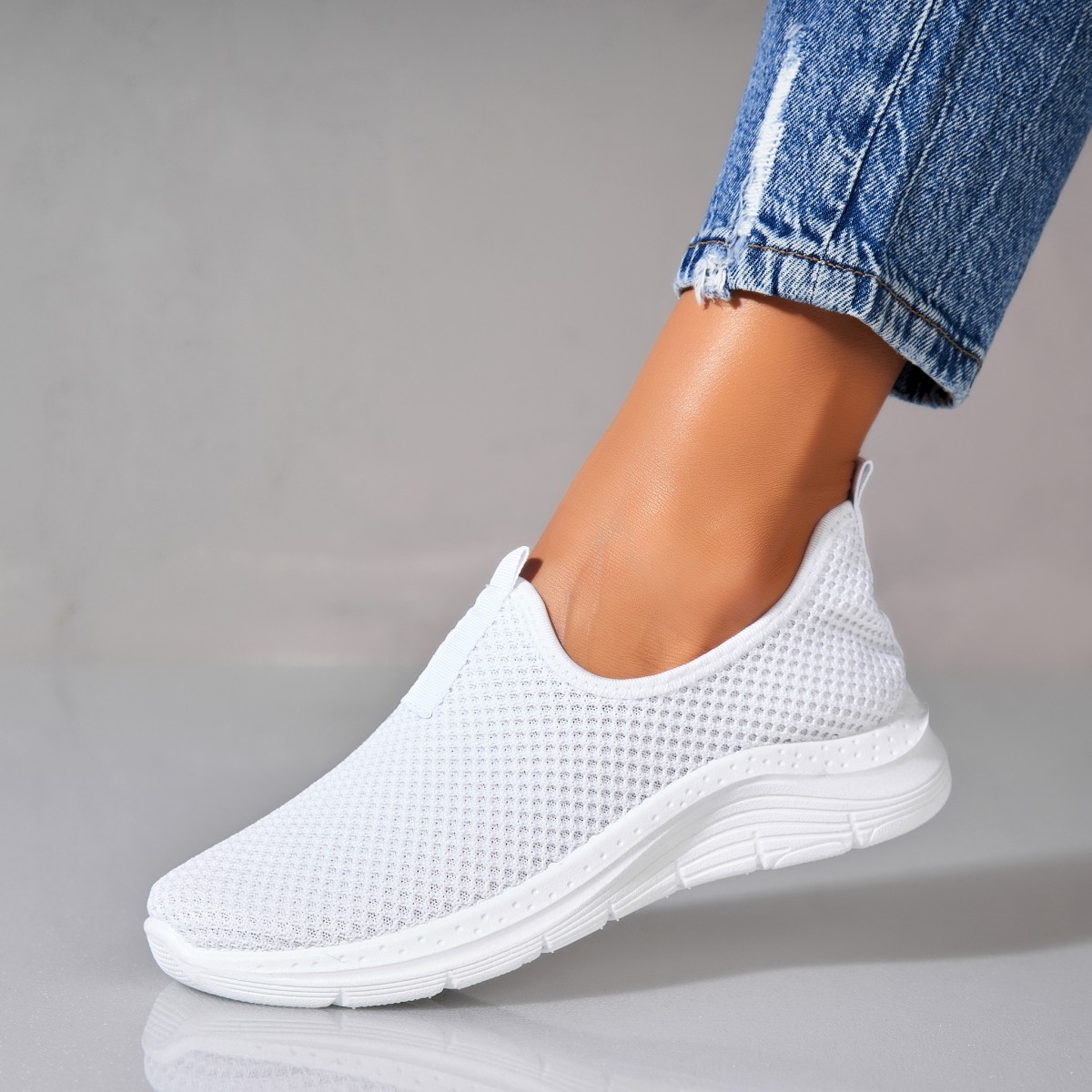 Poze Adidași damă Textil Alb Arami