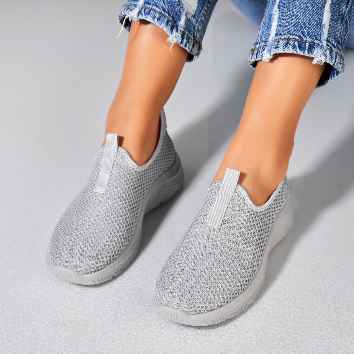Poze Adidași damă Textil Gri Arami