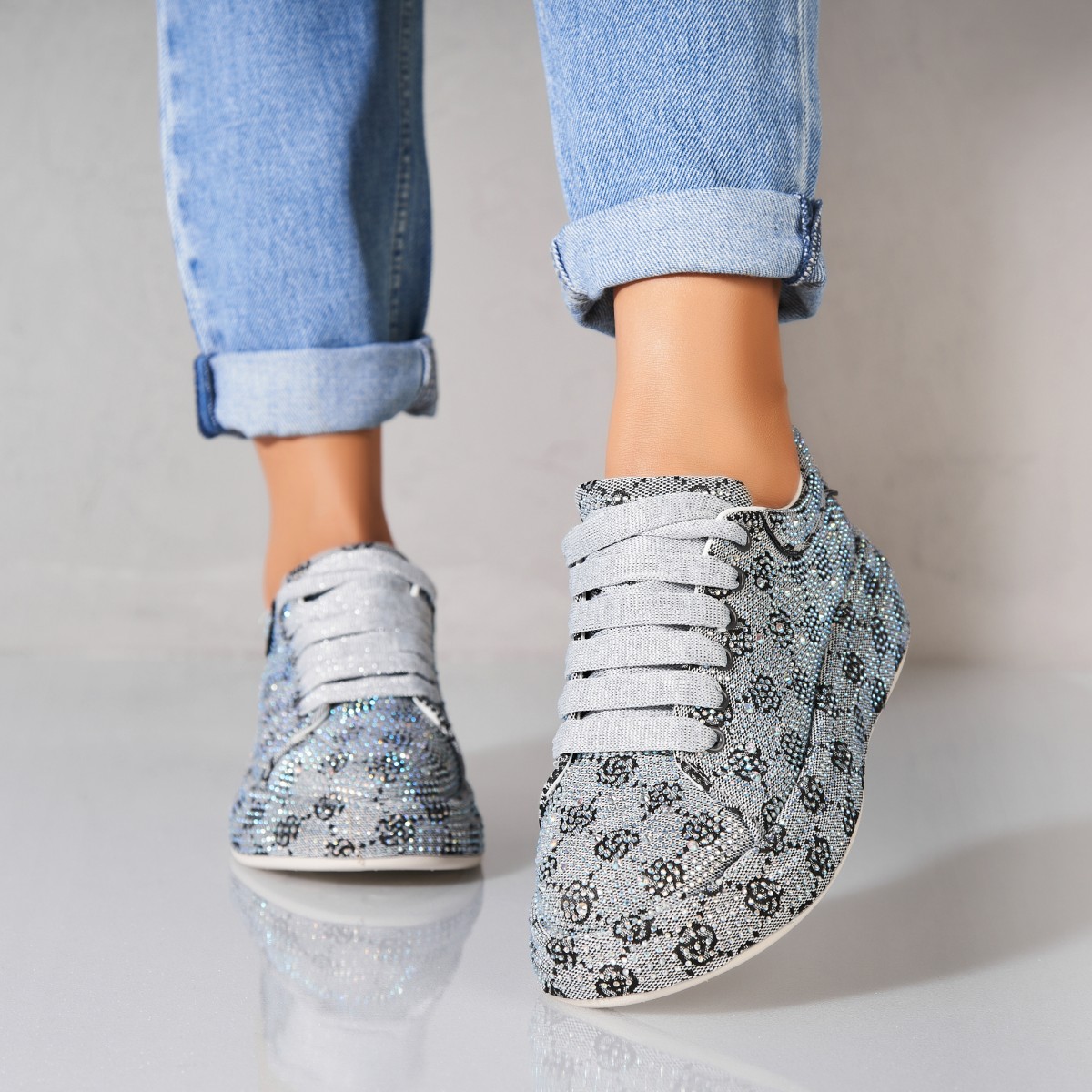 Poze Adidași damă Textil Gri Iryna