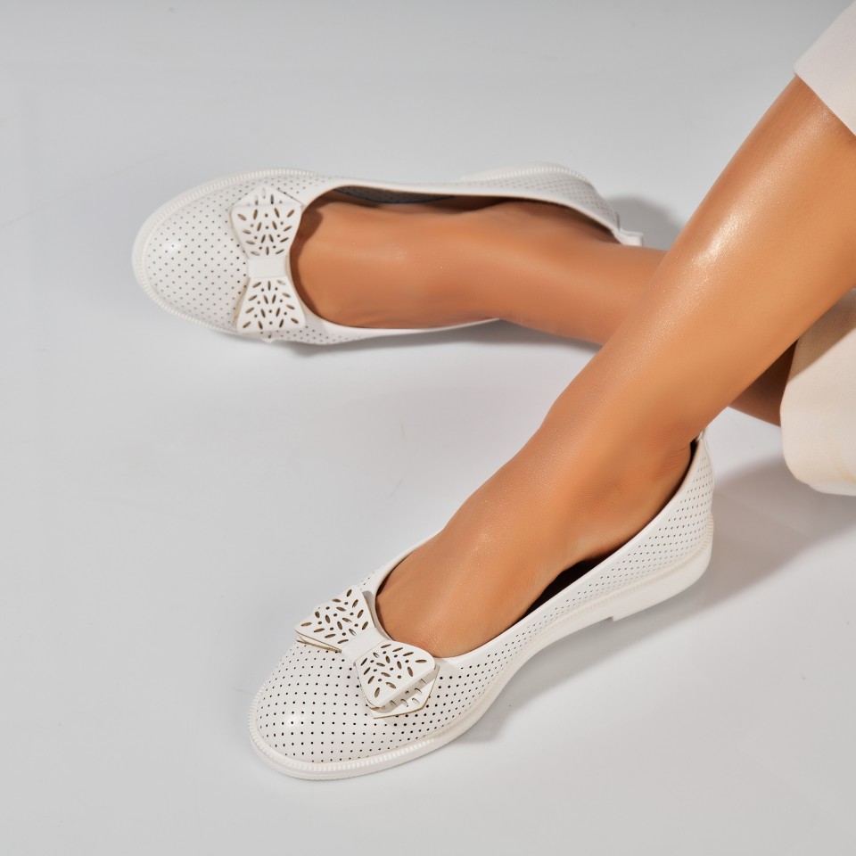 Poze Balerini dama Piele Ecologica Alb Yamen