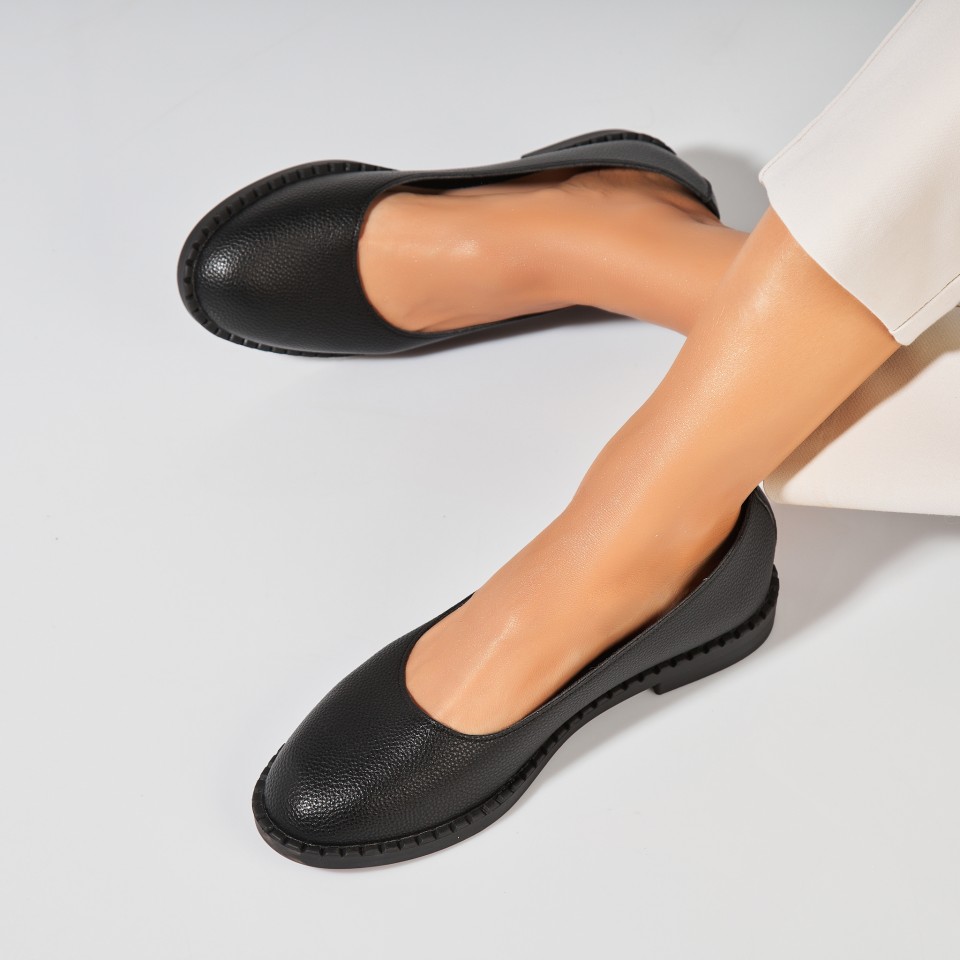 Poze Balerini dama Piele Ecologica Negru Esmy