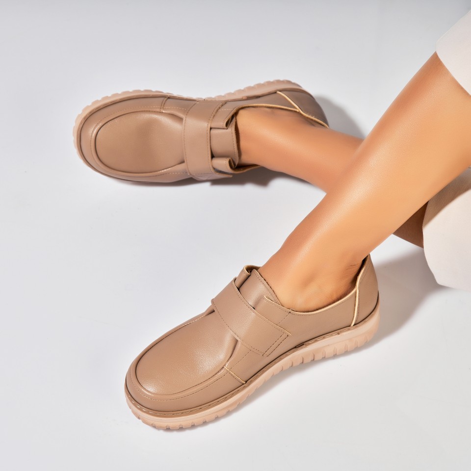 Poze Pantofi dama casual Kaki din Piele Ecologica Henlie