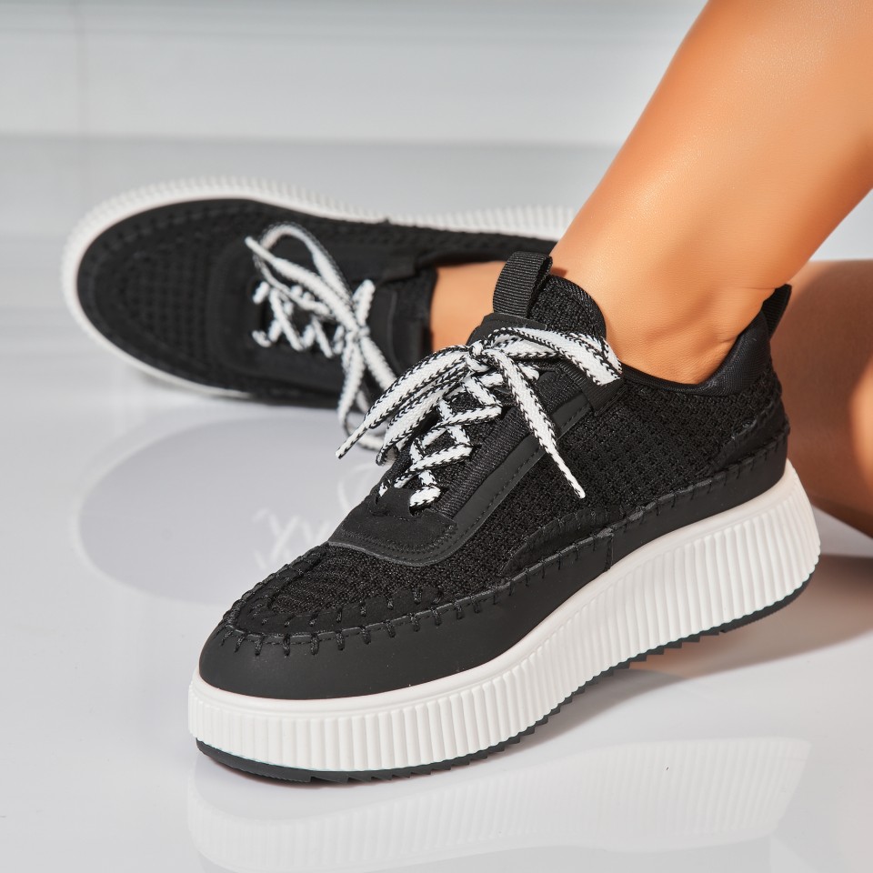 Poze Adidasi Dama Negri din Textil Erez