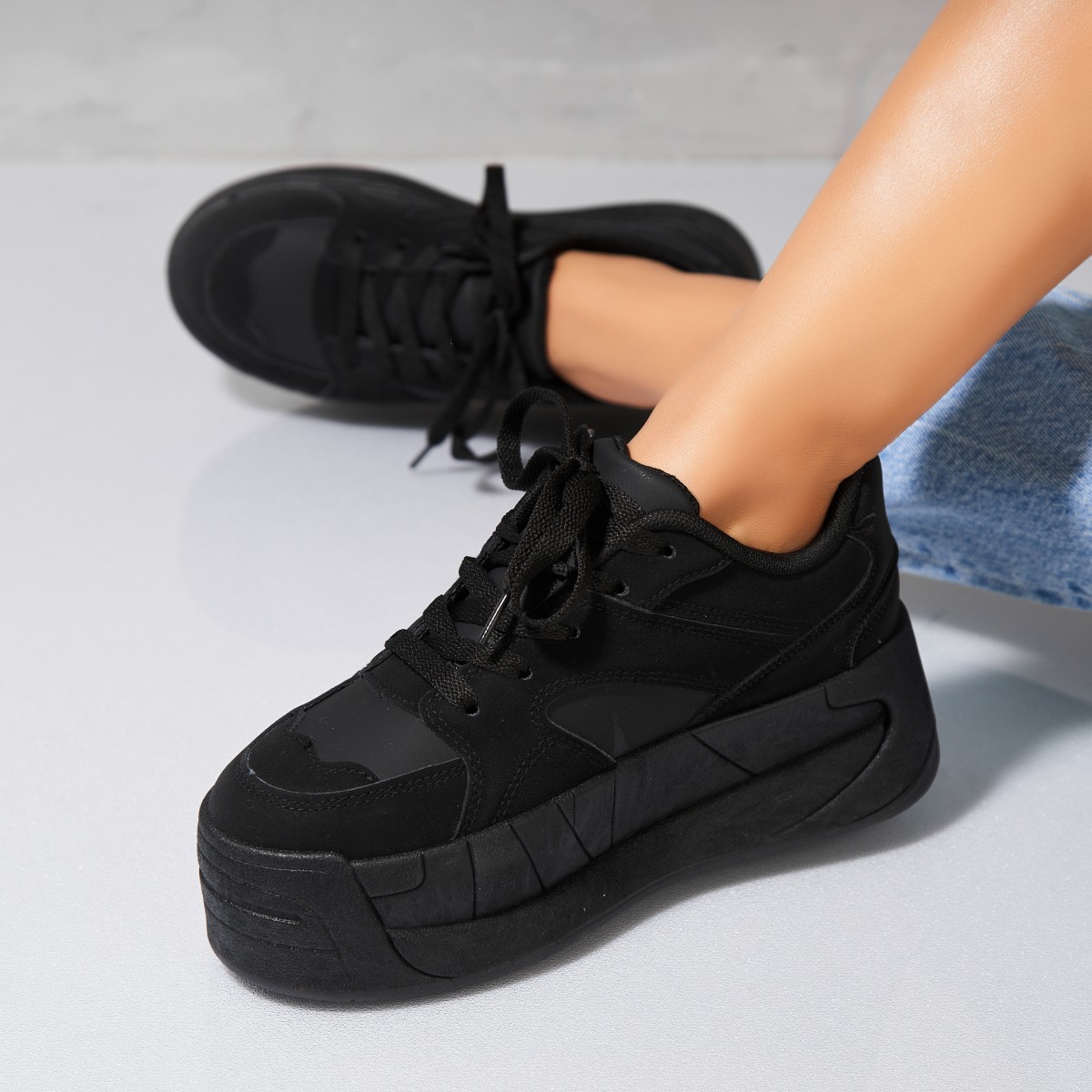 Poze Adidași damă Piele Ecologica Negru Kaity