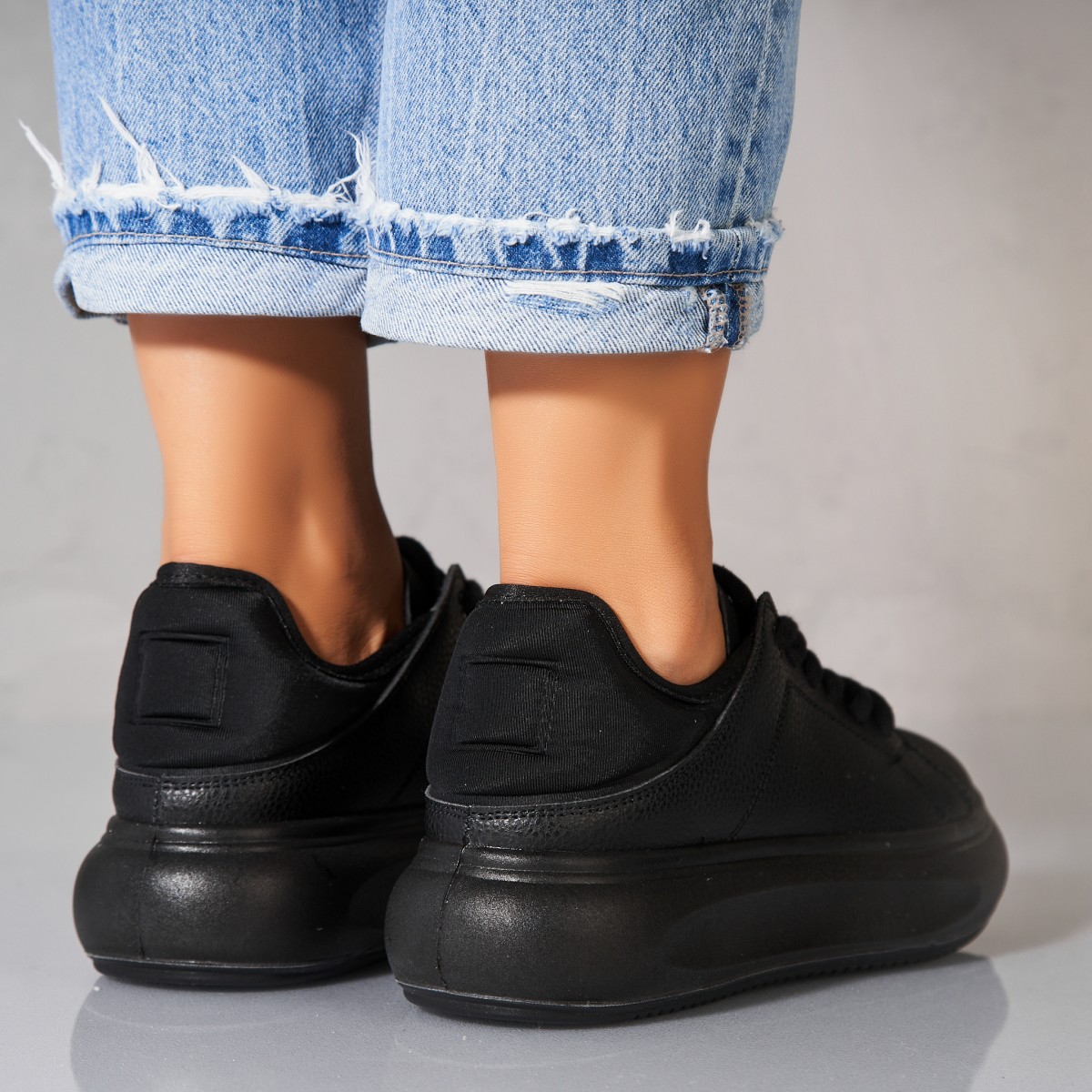 Poze Adidași damă Piele Ecologica Negru Sekai