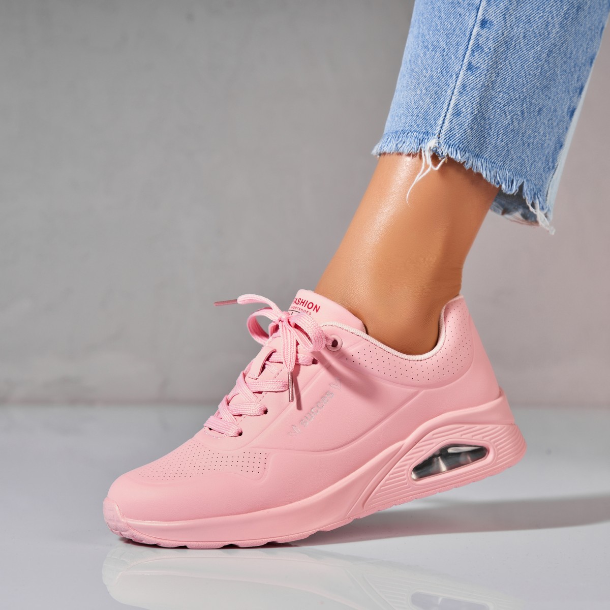 Poze Adidași damă Piele Ecologica Roz Sheyli