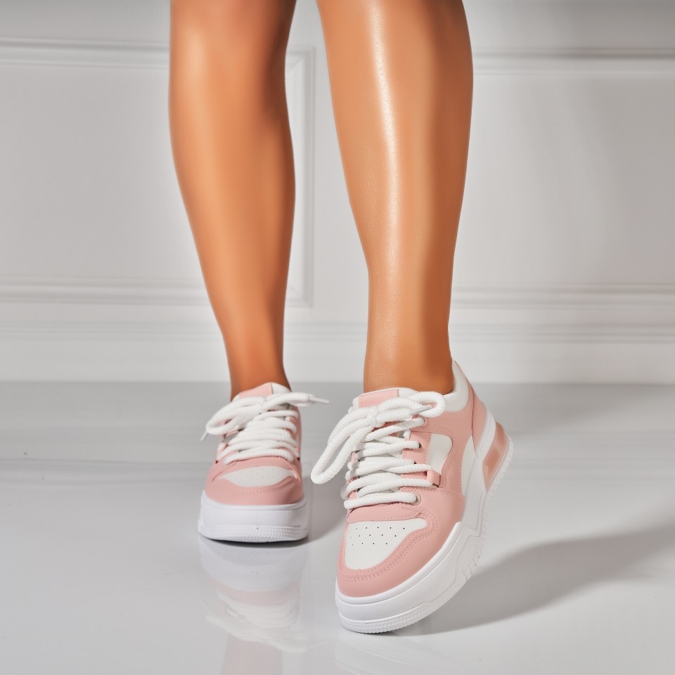 Poze Adidasi Dama Roz din Piele Ecologica Arliss