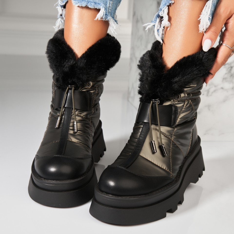 Poze Ghete Dama Imblanite Verzi din Fas Kahlani