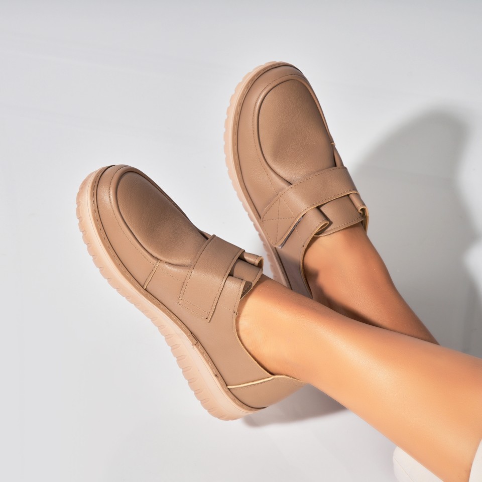 Poze Pantofi dama casual Kaki din Piele Ecologica Henlie