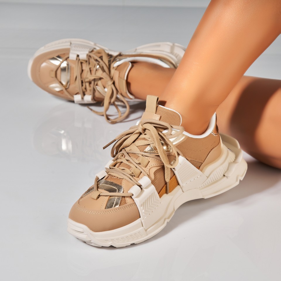 Poze Adidasi Dama Kaki din Textil Telma