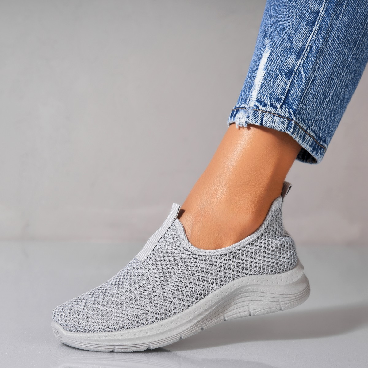 Poze Adidași damă Textil Gri Arami