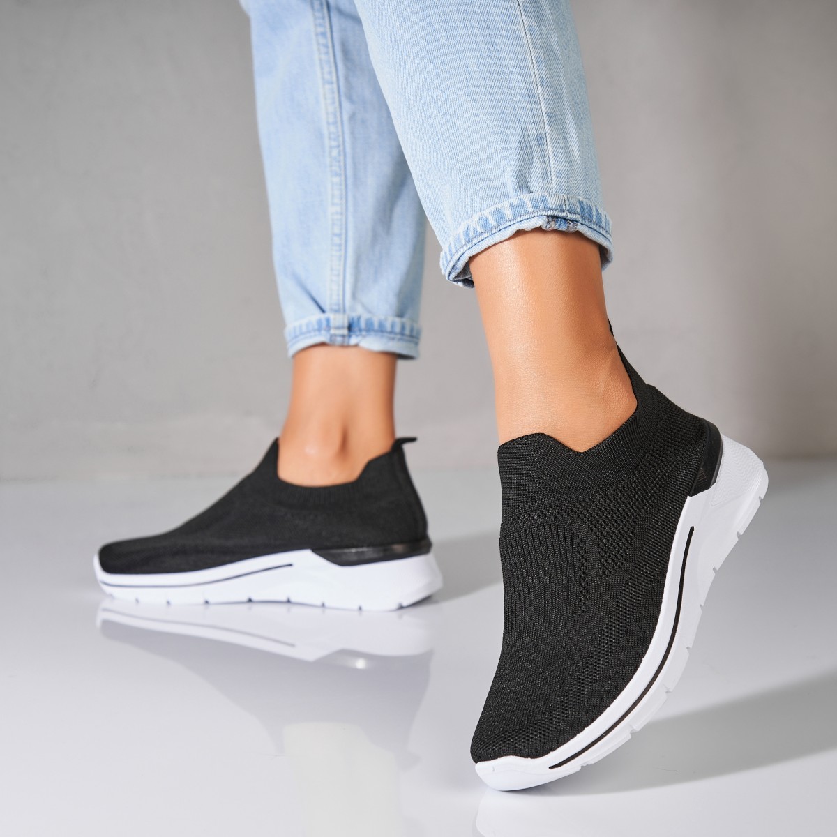 Poze Adidași damă Textil Negru Brany