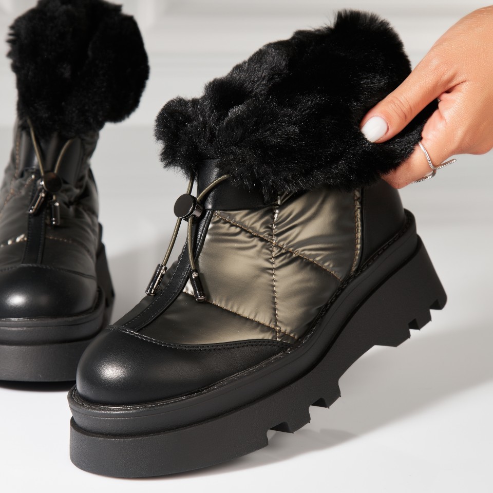 Poze Ghete Dama Imblanite Verzi din Fas Kahlani