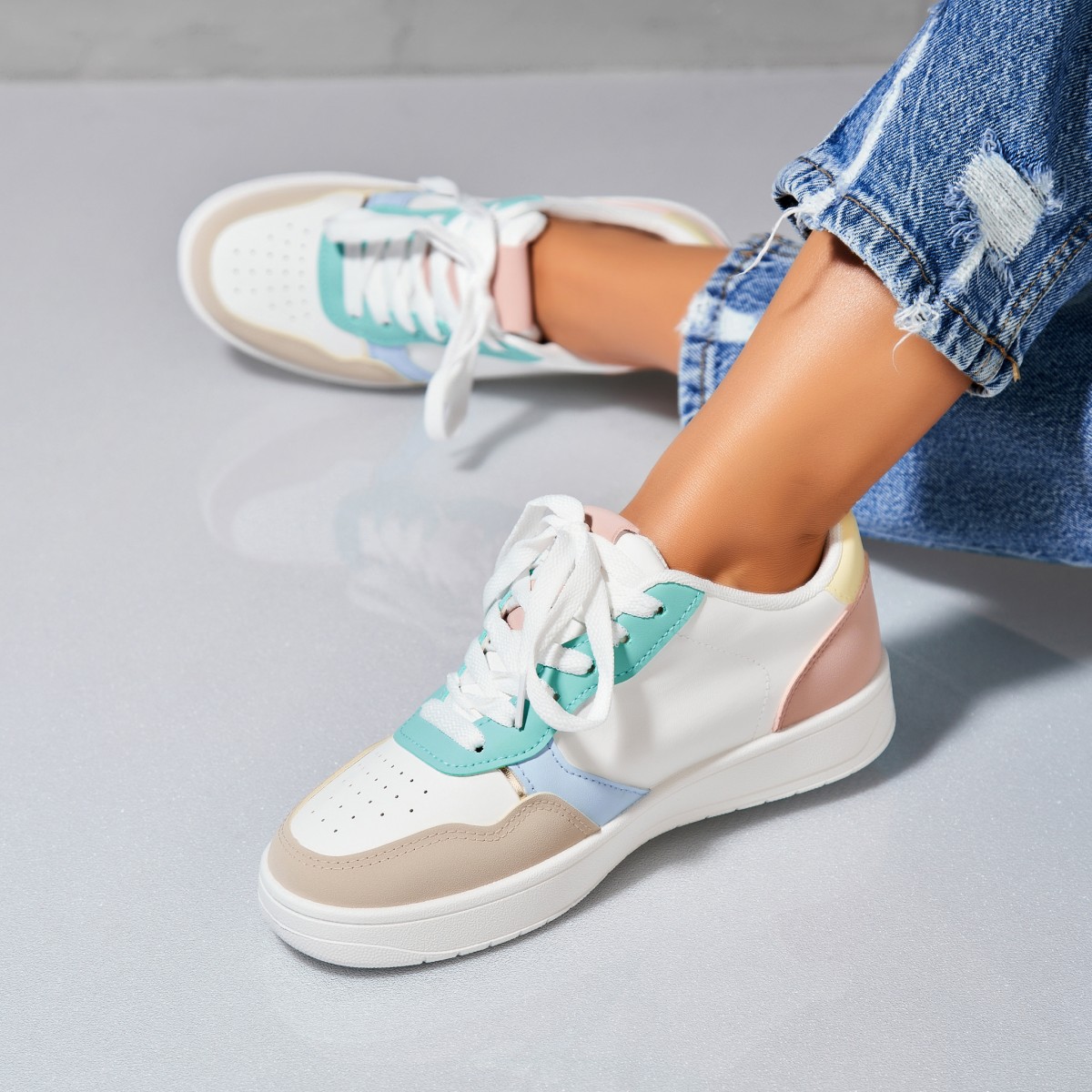 Poze Adidași damă Piele Ecologica Color Zaidy
