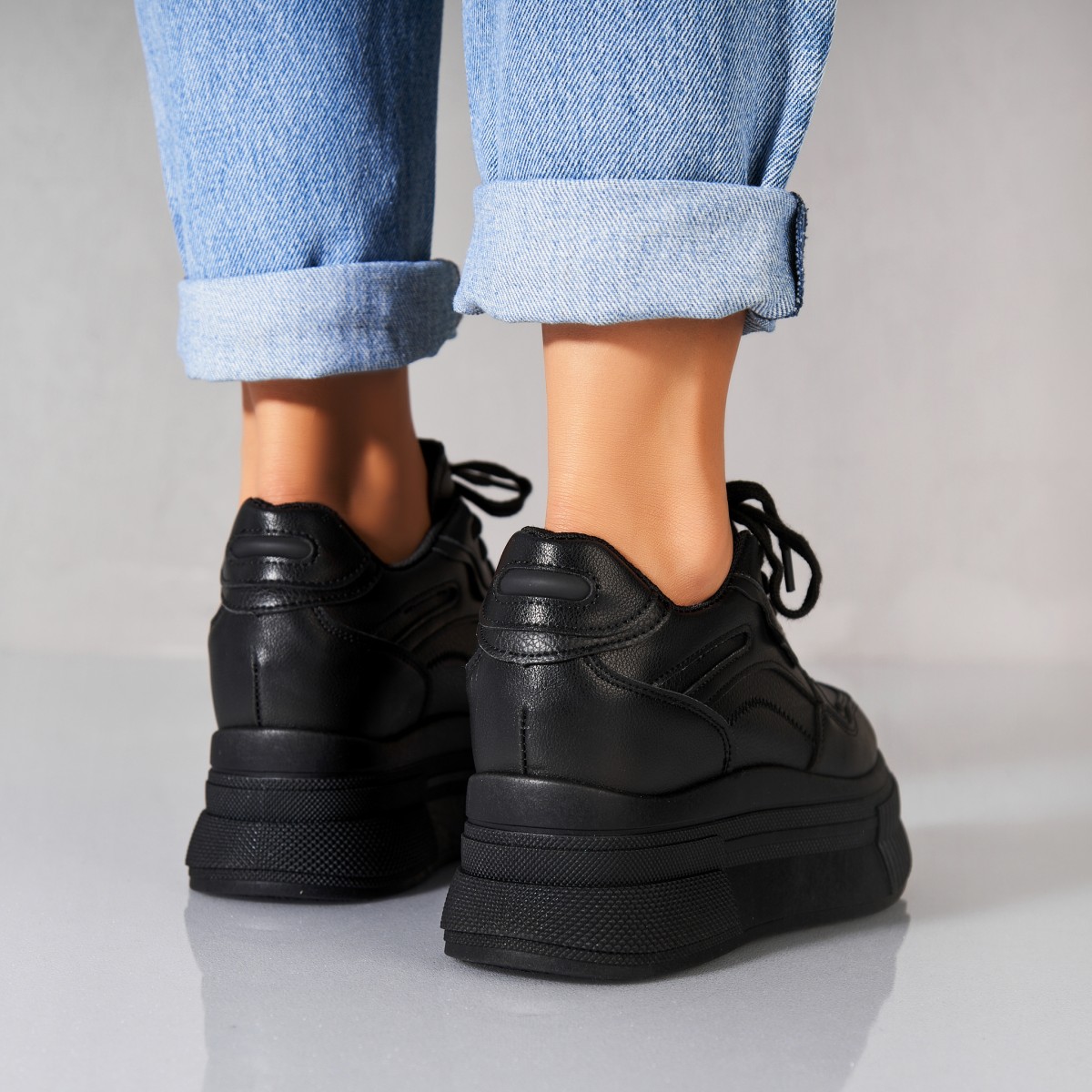 Poze Adidași damă Piele Ecologica Negru Yeziel