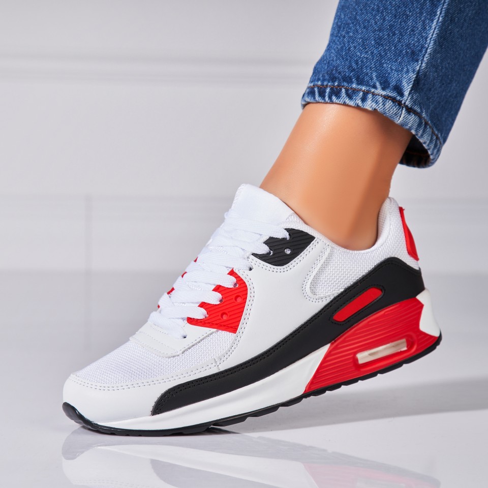 Poze Adidași damă Rosii din Piele Ecologica Naveen