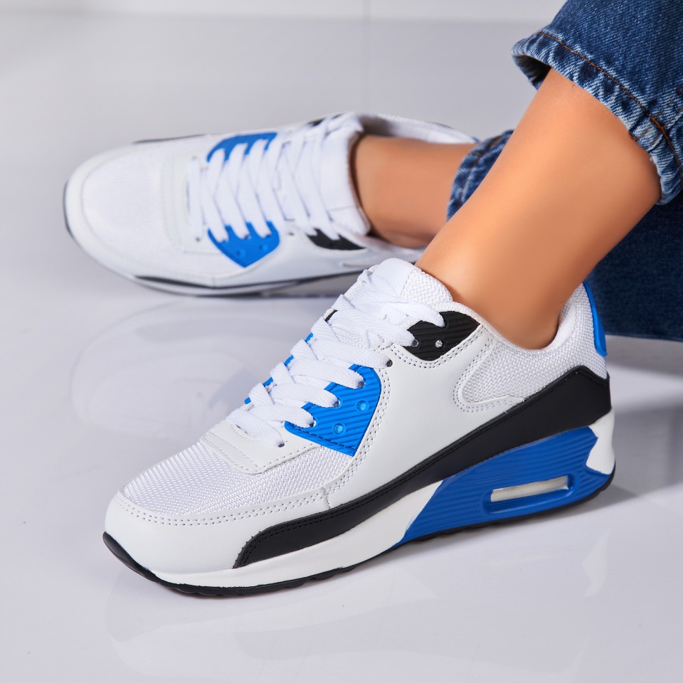 Poze Adidași damă Albastri din Piele Ecologica Naveen