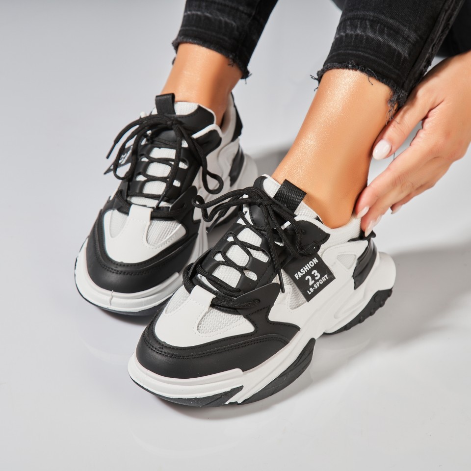 Poze Adidasi Dama Albi din Piele Ecologica Ruth2