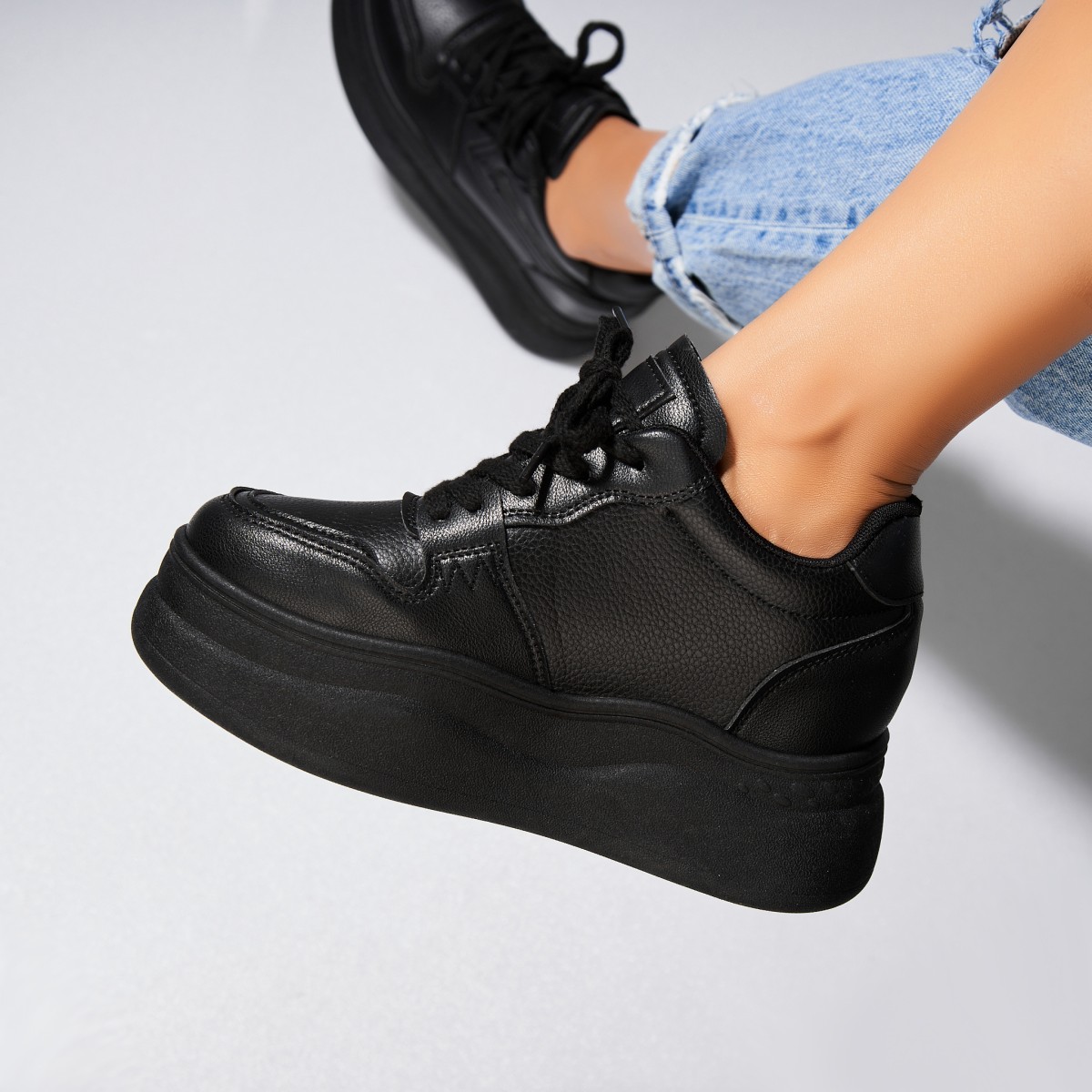 Poze Adidași damă Piele Ecologica Negru Khairo