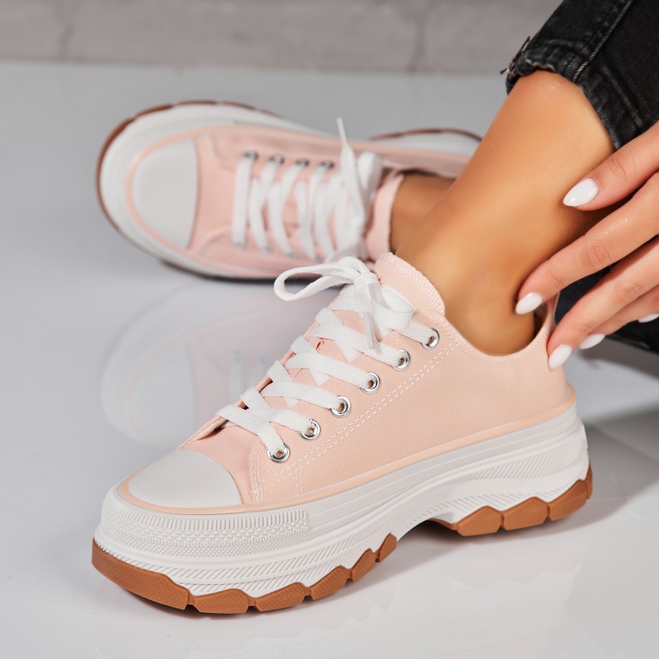 Poze Adidași damă Roz din Textil Yulisa