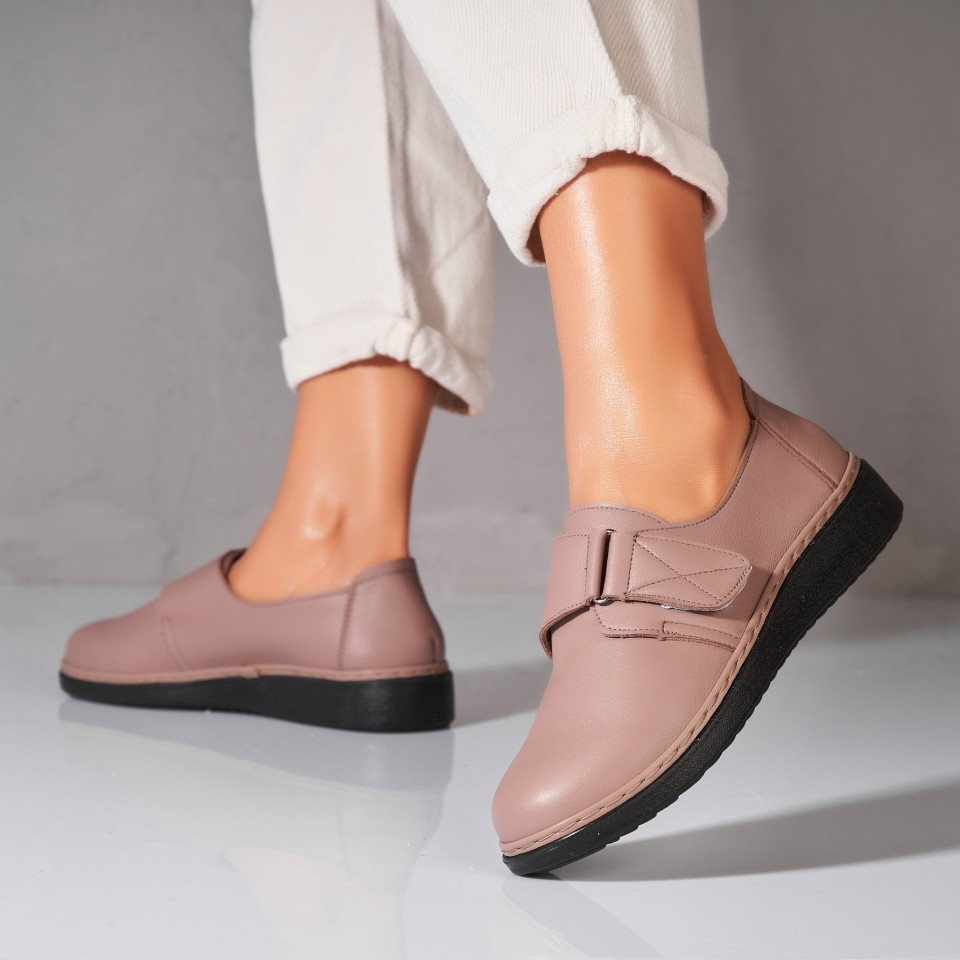 Poze Pantofi dama casual Kaki din Piele Ecologica Nataly