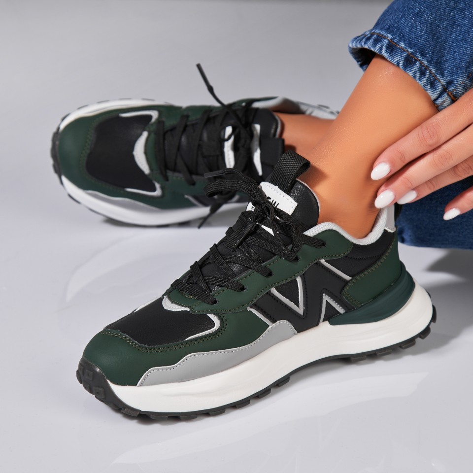 Poze Adidași damă Negri din Piele Ecologica Dayra