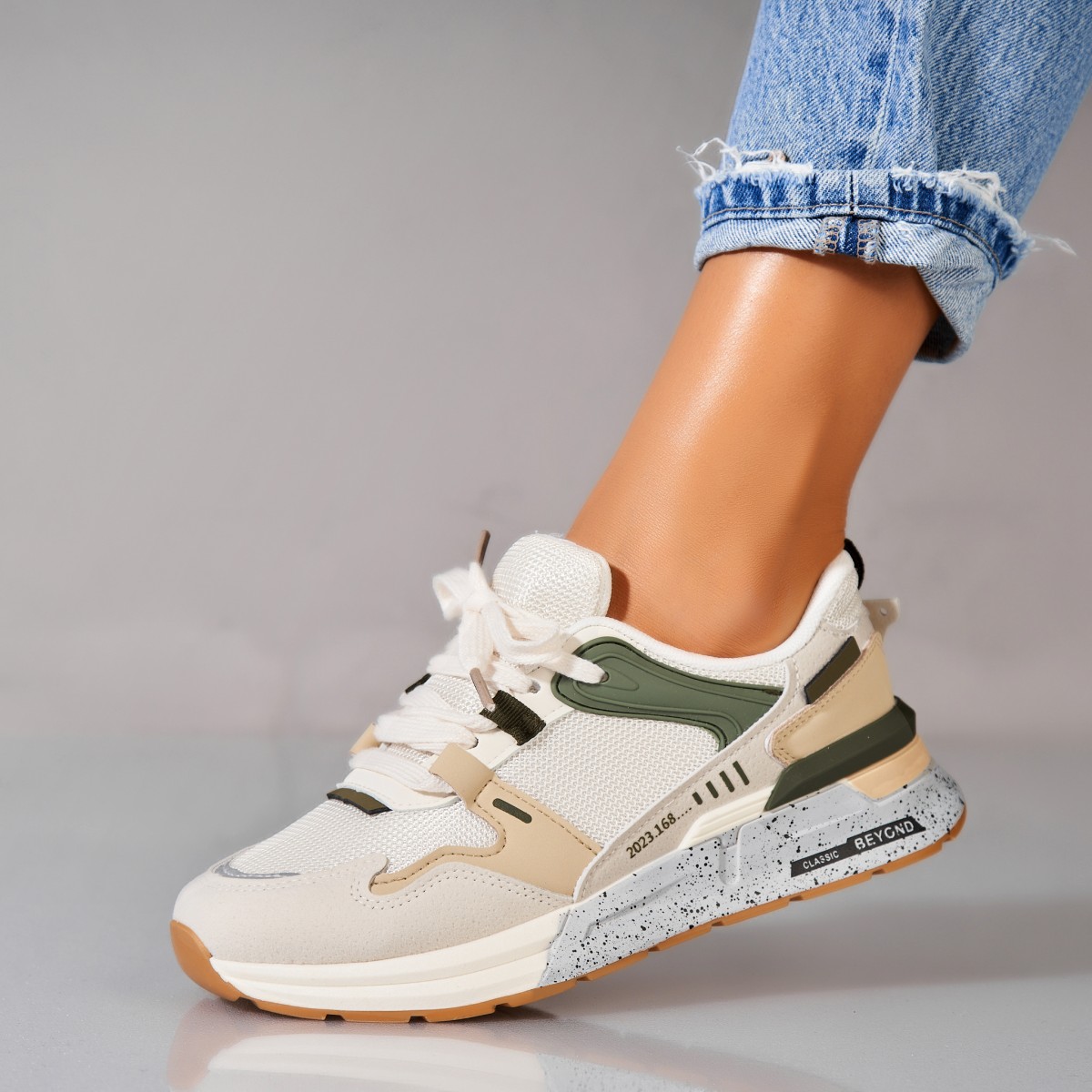 Poze Adidași damă Piele Ecologica Bej Ireri