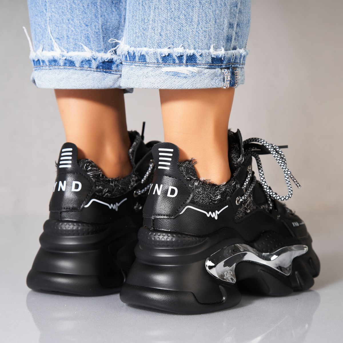 Poze Adidași damă Piele Ecologica Negru Alaira