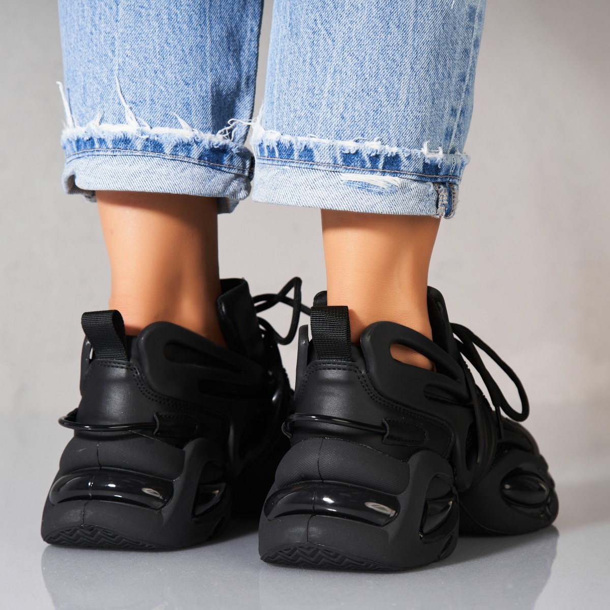 Poze Adidași damă Piele Ecologica Negru Ataly