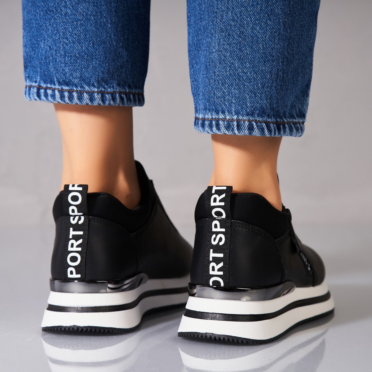 Poze Adidași damă Piele Ecologica Negru Rylan