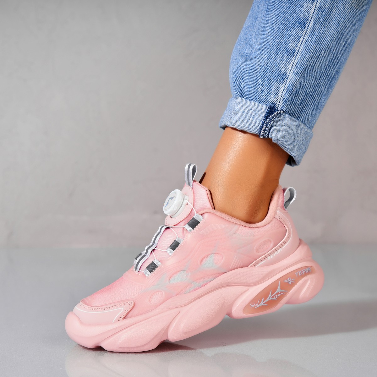 Poze Adidași damă Piele Ecologica Roz Kayen