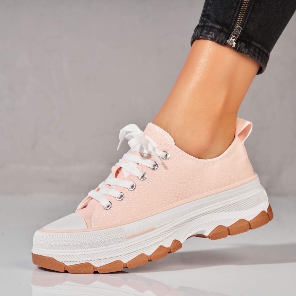 Poze Adidași damă Roz din Textil Yulisa