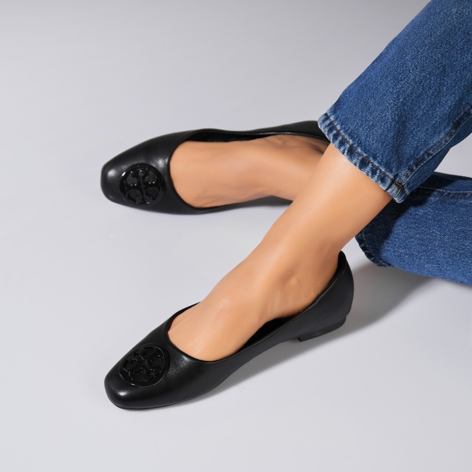 Poze Balerini dama Piele Ecologica Negru Kayn