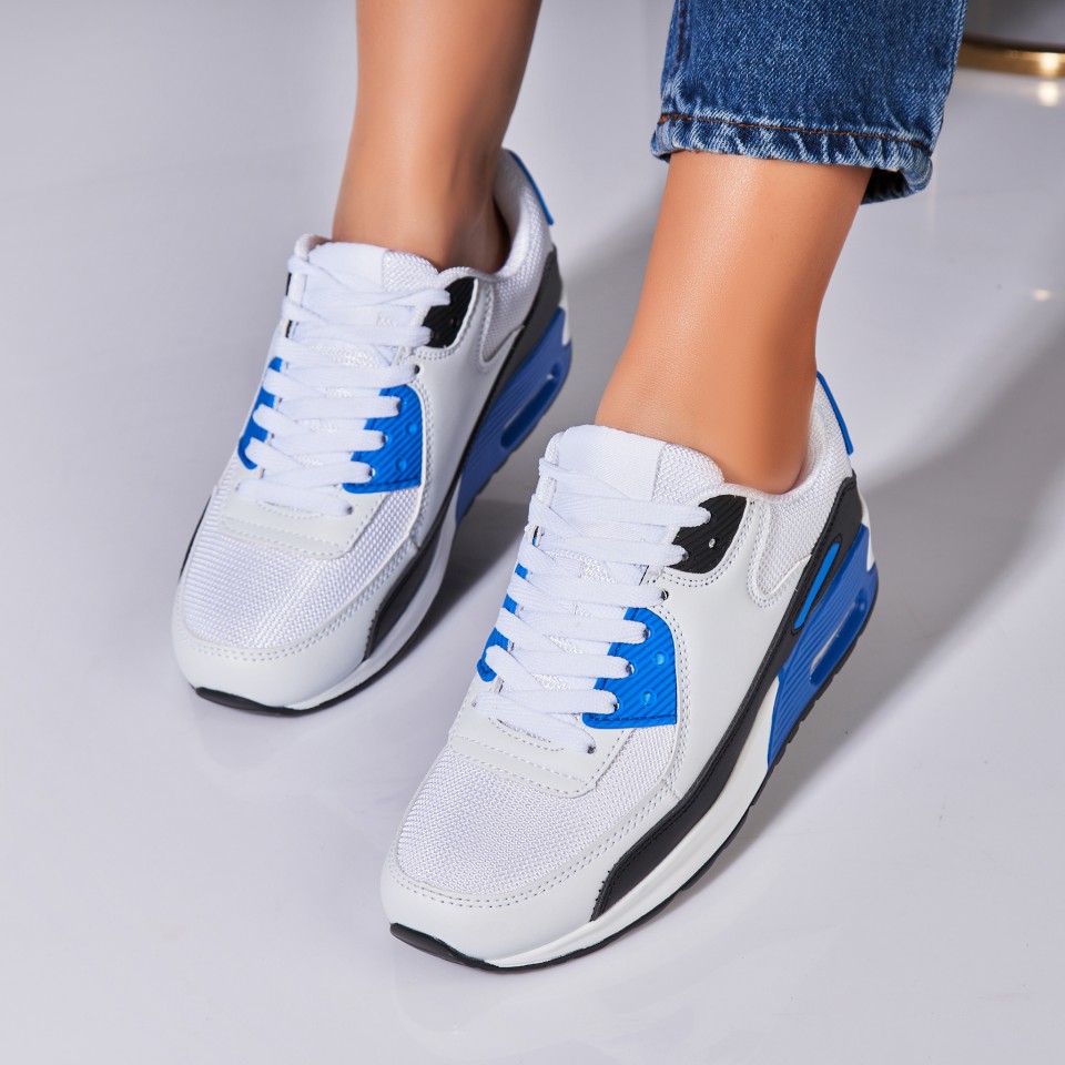 Poze Adidași damă Albastri din Piele Ecologica Naveen